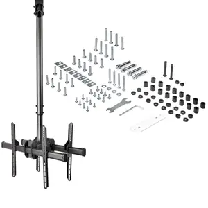 Rücken-an-Rücken TV-Deckenhalter Stangenlänge 1,06 m bis 1,52 m Rücken-an-Rücken TV-Deckenhalter Stangenlänge 1,06 m bis 1,52 m