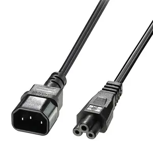 IEC C14 an IEC C5 Netzkabel 3m IEC C14 an IEC C5 Netzkabel 3m