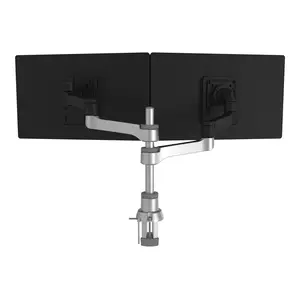 R-GO Zepher 4 Twin Monitorarm silber R-GO Zepher 4 Twin Monitorarm silber