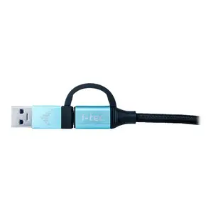 i-tec Adapterkabel USB-C/USB-C Stecker/Stecker Schwarz 1m i-tec Adapterkabel USB-C/USB-C Stecker/Stecker Schwarz 1m