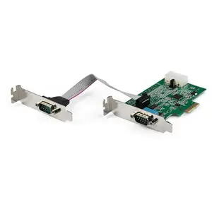 2 Port PCIe serielle Schnittstellenkarte - 16950 UART - 256-Byte-FIFO-Cache 2 Port PCIe serielle Schnittstellenkarte - 16950 UART - 256-Byte-FIFO-Cache