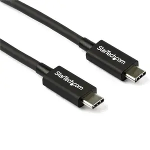 Thunderbolt Kabel Thunderbolt/Thunderbolt Stecker/Stecker Schwarz 0,80m Thunderbolt Kabel Thunderbolt/Thunderbolt Stecker/Stecker Schwarz 0,80m