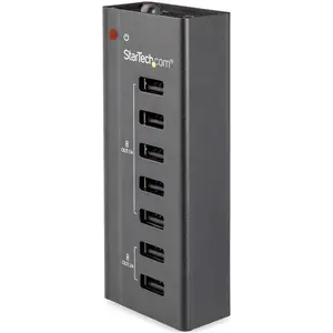 7 Port USB Ladestation Europa Schwarz 7 Port USB Ladestation Europa Schwarz