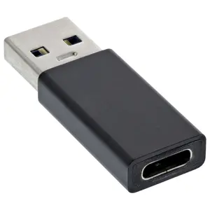 USB-A auf USB-C Adapter Schwarz USB-A auf USB-C Adapter Schwarz