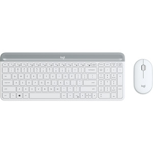 Wireless MK470 Slim Combo Tastatur-Maus-Set Off-white Layout Deutsch
