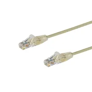 Snagless Patchkabel Cat6 RJ-45/RJ-45 Stecker/Stecker Grau 2m Snagless Patchkabel Cat6 RJ-45/RJ-45 Stecker/Stecker Grau 2m