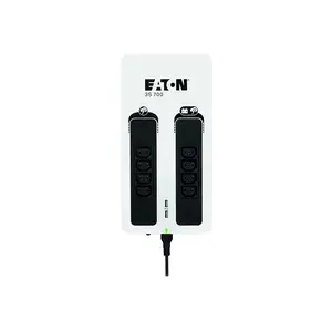 Unterbrechungsfreie Stromversorgung (USV) Eaton 3S700I Standby (Offline) 0,7 kVA 420 W 8 AC- Ausgänge Unterbrechungsfreie Stromversorgung (USV) Eaton 3S700I Standby (Offline) 0,7 kVA 420 W 8 AC- Ausgänge