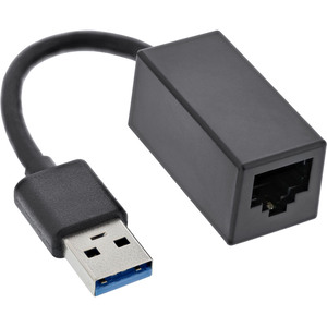 USB 3.0 Netzwerkadapter Gigabit Ethernet x 1 Schwarz