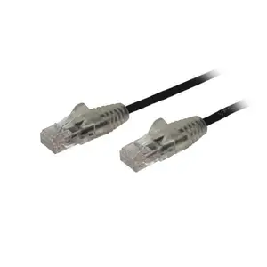 Snagless Patchkabel Cat6 RJ-45/RJ-45 Stecker/Stecker Schwarz 3m Snagless Patchkabel Cat6 RJ-45/RJ-45 Stecker/Stecker Schwarz 3m