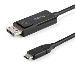 USB-C auf DisplayPort 1.2 Kabel Schwarz 2 m,