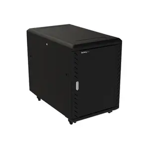 15U Server Rack Cabinet Netzwerkschrank 4 Pfosten 48,3 cm (19") Schwarz 15U Server Rack Cabinet Netzwerkschrank 4 Pfosten 48,3 cm (19") Schwarz