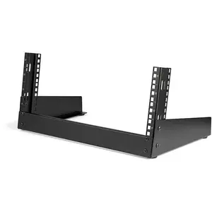 RK4OD Desktop Rack (4 HE, 2 Post Open Frame Rack, bis zu 30 kg, EIA-310, freistehend) schwarz RK4OD Desktop Rack (4 HE, 2 Post Open Frame Rack, bis zu 30 kg, EIA-310, freistehend) schwarz