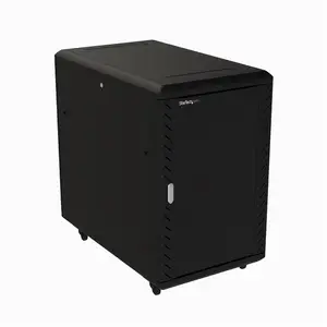 18U Server Rack Cabinet Netzwerkschrank 4 Pfosten 48.3 cm (19") Schwarz 18U Server Rack Cabinet Netzwerkschrank 4 Pfosten 48.3 cm (19") Schwarz