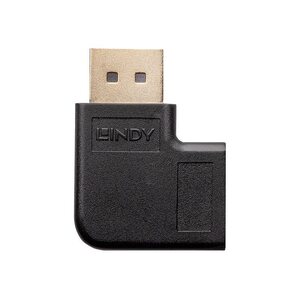 DisplayPort 1.4 90 Grad Adapter Stecker/Buchse Schwarz