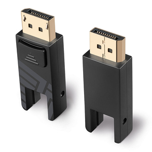 DisplayPort Kabel mit abnehmbaren DP-Stecker Mini-DisplayPort/Mini-DisplayPort Stecker/Stecker Schwarz 30m