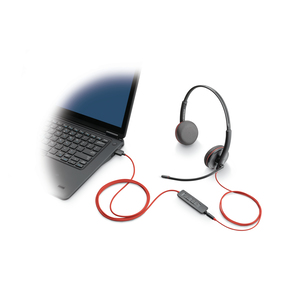 Blackwire 3325 USB-A/3.5 mm Klinkenstecker, binaural, für PC/Mobile Devices