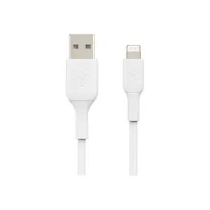 BOOSTCHARGE Ladekabel Lightning/USB-A Stecker/Stecker Weiß 1m BOOSTCHARGE Ladekabel Lightning/USB-A Stecker/Stecker Weiß 1m