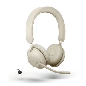 Evolve2 65 MS Teams, Stereo, USB-C, Beige