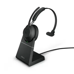 Evolve2 65 MS Teams, Mono, USB-A, Schwarz, inkl. Basisstation Evolve2 65 MS Teams, Mono, USB-A, Schwarz, inkl. Basisstation