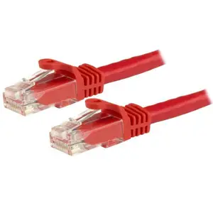 Snagless Patchkabel Cat6 RJ-45/RJ-45 Stecker/Stecker Rot 1,5m Snagless Patchkabel Cat6 RJ-45/RJ-45 Stecker/Stecker Rot 1,5m