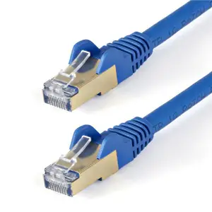 Snagless Patchkabel Cat6A RJ-45/RJ-45 Stecker/Stecker Blau 1,5m Snagless Patchkabel Cat6A RJ-45/RJ-45 Stecker/Stecker Blau 1,5m