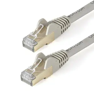 Snagless Patchkabel Cat6A RJ-45/RJ-45 Stecker/Stecker Grau 10m Snagless Patchkabel Cat6A RJ-45/RJ-45 Stecker/Stecker Grau 10m