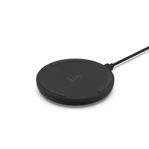Wireless Charging Pad 10W Micro-USB Kabel mit Netzteil schwarz Wireless Charging Pad 10W Micro-USB Kabel mit Netzteil schwarz