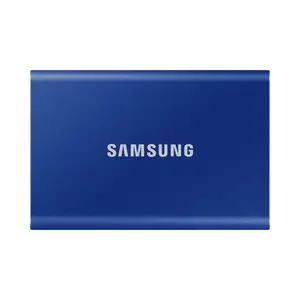 Portable SSD T7, 1 TB, USB Typ-C, 3.2 Gen 2 (3.1 Gen 2), 1050 MB/s, Passwortschutz, Blau Portable SSD T7, 1 TB, USB Typ-C, 3.2 Gen 2 (3.1 Gen 2), 1050 MB/s, Passwortschutz, Blau