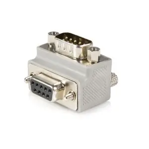 DB9 auf DB9 Seriell Kabeladapter Typ 1 rechts gewinkelt Stecker/Buchse DB9 auf DB9 Seriell Kabeladapter Typ 1 rechts gewinkelt Stecker/Buchse