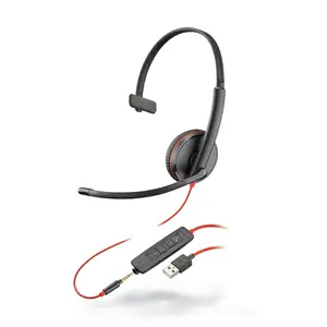 Blackwire 3215, Headset monaural mit USB-A/3,5 mm Klinkenstecker Blackwire 3215, Headset monaural mit USB-A/3,5 mm Klinkenstecker
