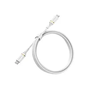 USB Schnellladekabel USB-C/USB-C Stecker/Stecker Weiß 1m USB Schnellladekabel USB-C/USB-C Stecker/Stecker Weiß 1m