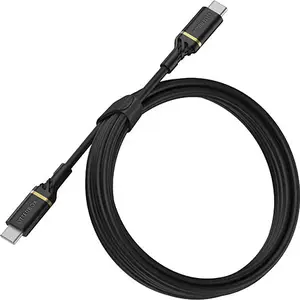 USB Schnellladekabel USB-C/USB-C Stecker/Stecker Schwarz 2m USB Schnellladekabel USB-C/USB-C Stecker/Stecker Schwarz 2m
