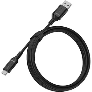 USB Kabel USB-A/USB-C Stecker/Stecker Schwarz 2m USB Kabel USB-A/USB-C Stecker/Stecker Schwarz 2m