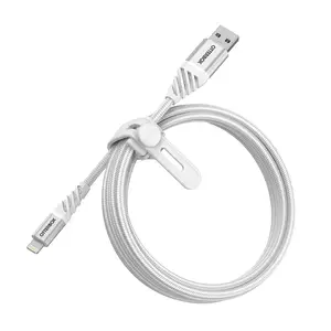 Lightning Premium Kabel Lightning/USB-A Stecker/Stecker Weiß 2m Lightning Premium Kabel Lightning/USB-A Stecker/Stecker Weiß 2m