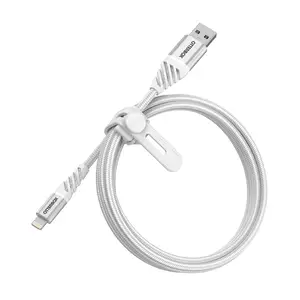 Lightning Premium Kabel Lightning/USB-A Stecker/Stecker Weiß 1m Lightning Premium Kabel Lightning/USB-A Stecker/Stecker Weiß 1m
