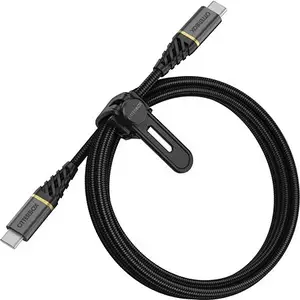 USB Schnellladekabel USB-C/USB-C Stecker/Stecker Schwarz 1m USB Schnellladekabel USB-C/USB-C Stecker/Stecker Schwarz 1m
