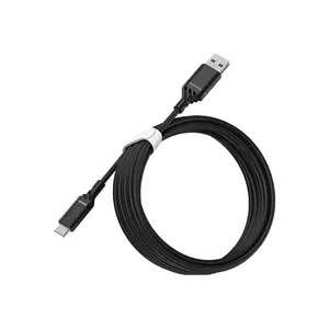 USB Kabel USB-A/USB-C Stecker/Stecker Schwarz 3m USB Kabel USB-A/USB-C Stecker/Stecker Schwarz 3m
