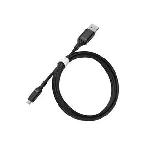Micro USB Kabel MicroUSB/USB-A Stecker/Stecker Schwarz 1m Micro USB Kabel MicroUSB/USB-A Stecker/Stecker Schwarz 1m