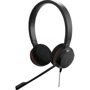 Evolve 20 MS Duo USB-C Binaural Schwarz