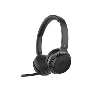 Wireless Headset Bluetooth Binaural Schwarz