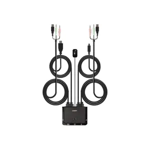 2 Port HDMI 18G, USB Typ C, USB 2.0 & Audio Cable KVM Switch 2 Port HDMI 18G, USB Typ C, USB 2.0 & Audio Cable KVM Switch