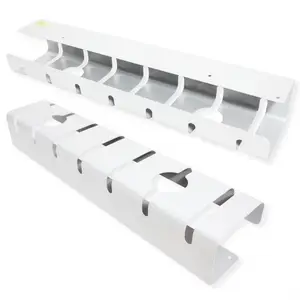 Kabel Organizer unter Tisch montierbar weiß (Packung mit 2) Kabel Organizer unter Tisch montierbar weiß (Packung mit 2)