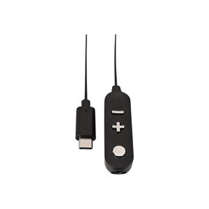 3.5mm auf USB-C Audio Adapter Vol Control