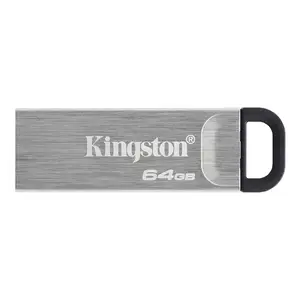 DataTraveler Kyson - 64 GB - USB Typ-A - 3.2 Gen 1 (3.1 Gen 1) - 200 MB/s - Ohne Deckel - Silber DataTraveler Kyson - 64 GB - USB Typ-A - 3.2 Gen 1 (3.1 Gen 1) - 200 MB/s - Ohne Deckel - Silber