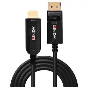 Video- / Audiokabel DisplayPort/HDMI Stecker/Stecker Schwarz 10m Video- / Audiokabel DisplayPort/HDMI Stecker/Stecker Schwarz 10m