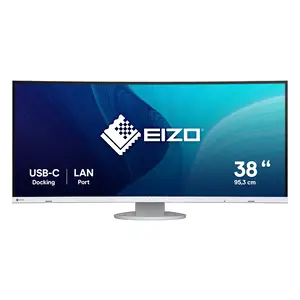 FlexScan EV3895-WT 95,2cm (37.5") Curved Display 3840x1600 Pixel 300 cd/m² 1000:1 5 ms Weiß FlexScan EV3895-WT 95,2cm (37.5") Curved Display 3840x1600 Pixel 300 cd/m² 1000:1 5 ms Weiß