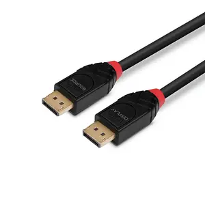 Active DisplayPort 1.4 Kabel DisplayPort/DisplayPort Stecker/Stecker Schwarz 7,5m Active DisplayPort 1.4 Kabel DisplayPort/DisplayPort Stecker/Stecker Schwarz 7,5m