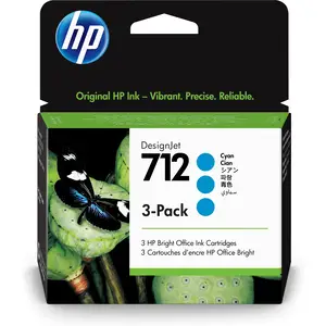 712 3-Pack Tintenpatrone 29-ml Cyan 712 3-Pack Tintenpatrone 29-ml Cyan