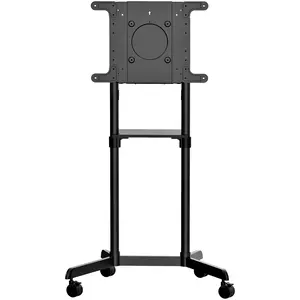 StarTech Mobiler TV-Wagen Tragbarer rollender TV-Ständer für 93,98-177,8cm (37-70") mit Regal und Ablagefach StarTech Mobiler TV-Wagen Tragbarer rollender TV-Ständer für 93,98-177,8cm (37-70") mit Regal und Ablagefach