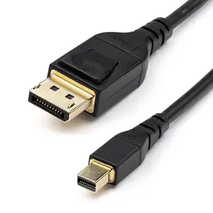 StarTech Mini DisplayPort zu DisplayPort Kabel Stecker/Stecker Schwarz 2m StarTech Mini DisplayPort zu DisplayPort Kabel Stecker/Stecker Schwarz 2m